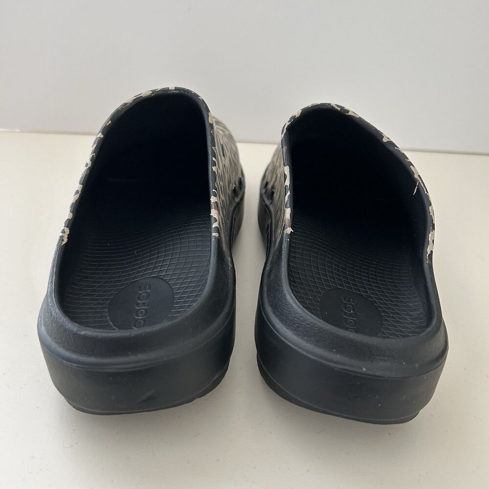 Oofos OOcloog Leopard Womens Size 8 Slip On Mules Clogs Recovery Limited Edition - Picture 4 of 9